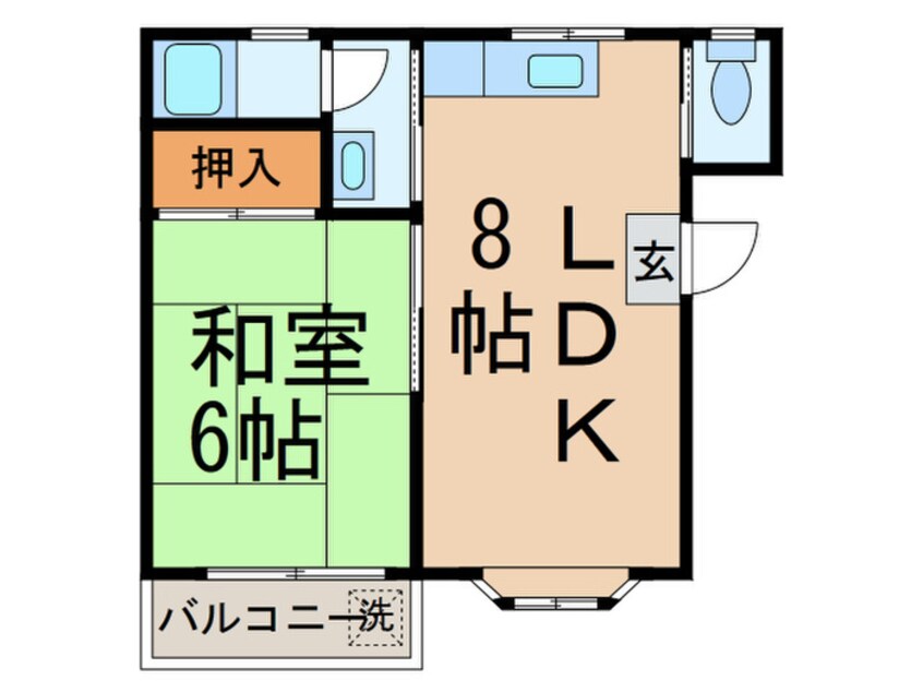 間取図 田代マンション