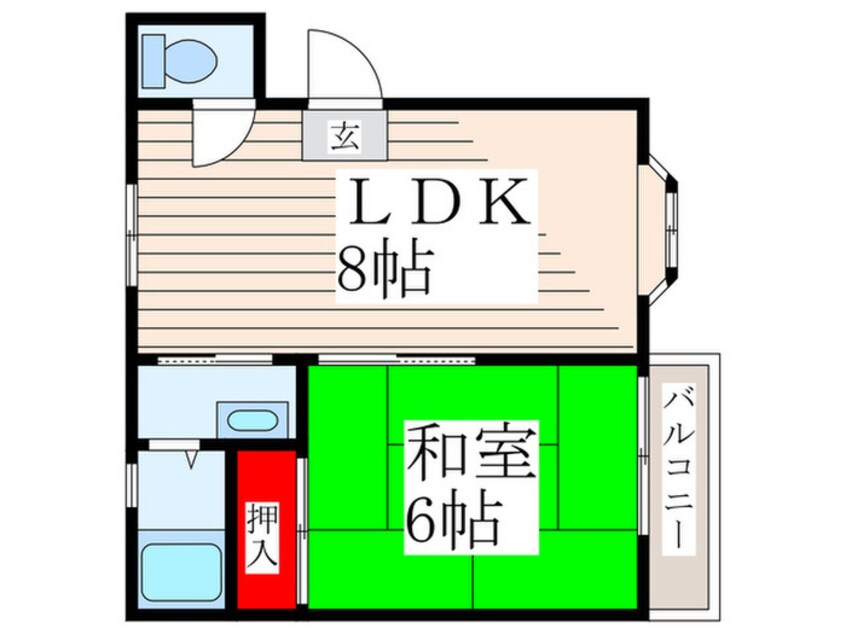 間取図 田代マンション