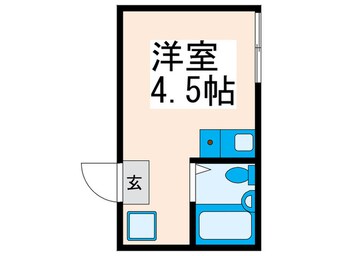 間取図 シャンテ東日暮里