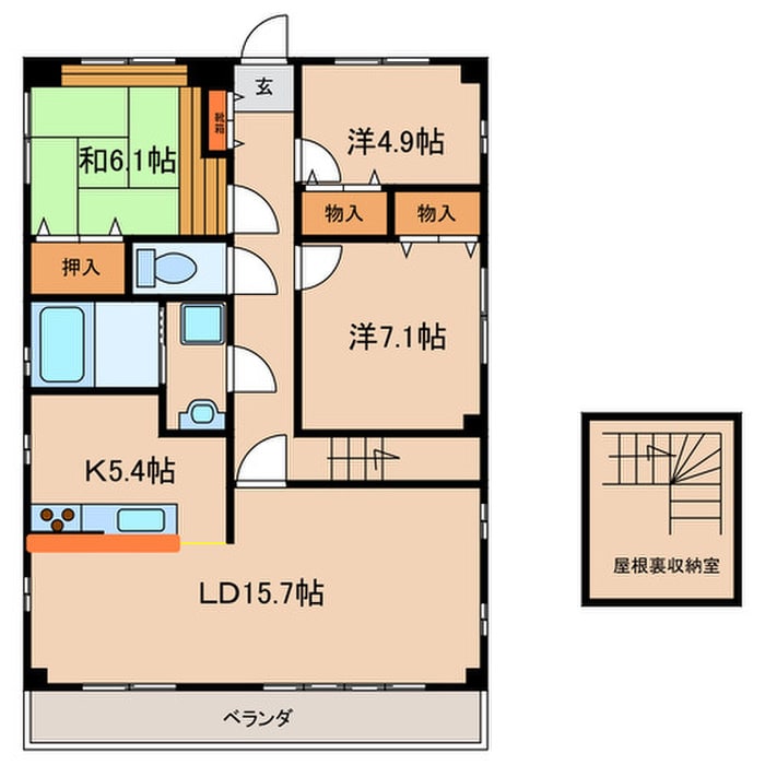 間取り図 リトルズ篠崎