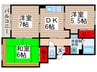 ハイホーム鈴幸 3DKの間取り