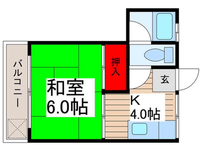 間取図 扇荘