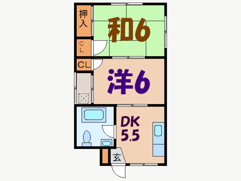 間取図 庄司マンション
