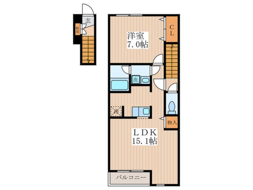 間取図 ガーデニアヒルズ
