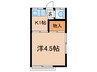 まどか荘 1Kの間取り