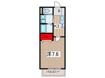 間取図 プランドールＭ