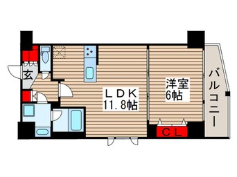 間取図 グランカーサ三ノ輪
