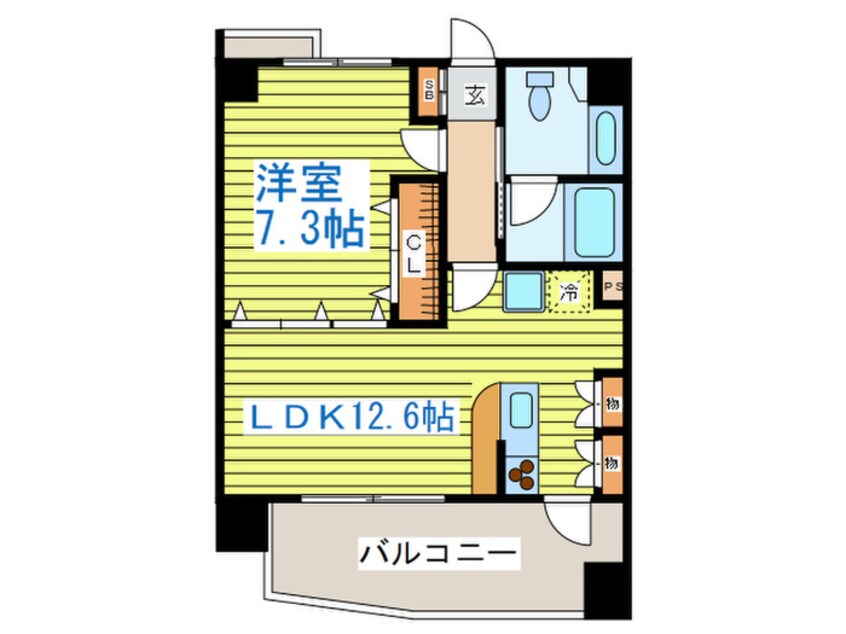 間取図 ベルクレール神宮の杜