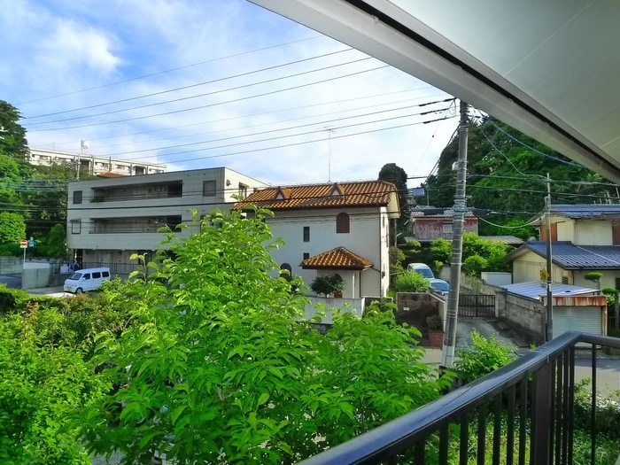 室内からの展望 さつきコ－ポ