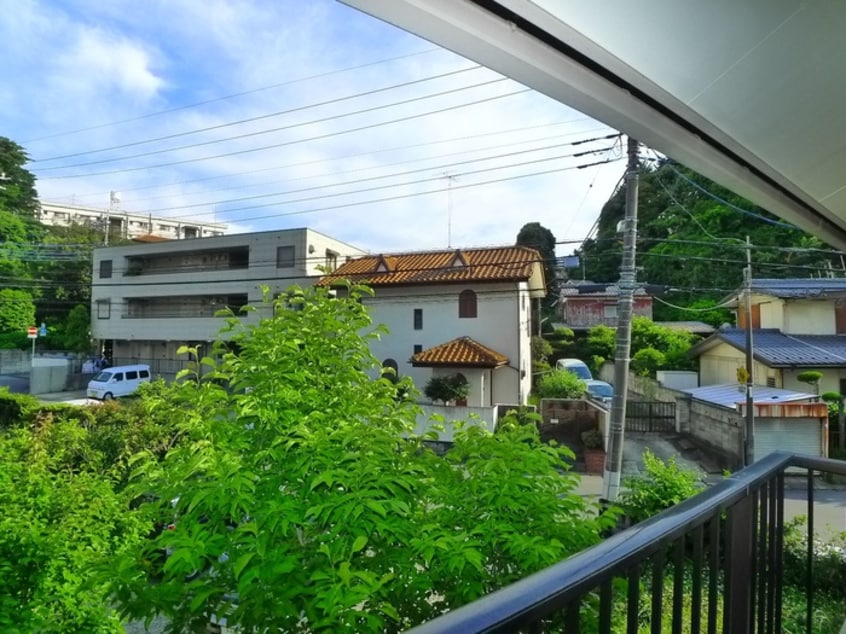 室内からの展望 さつきコ－ポ