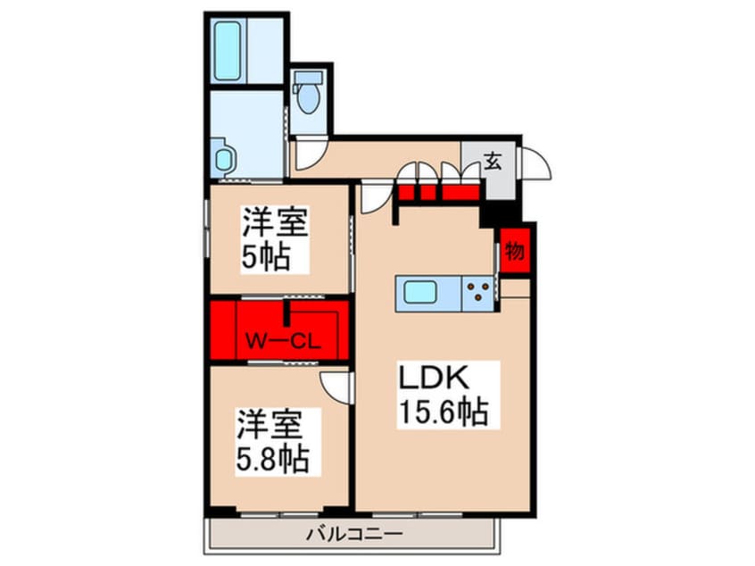 間取図 サンドミール