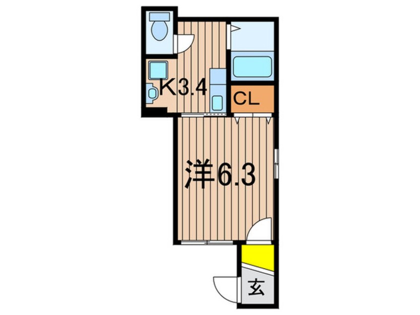 間取図 リビオン
