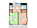 ロイヤルマンション平岡の間取図
