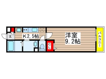 間取図 リブリ・アカシア