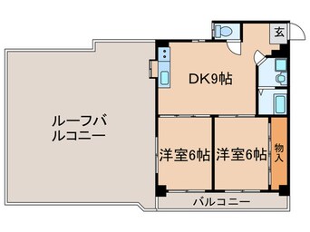 間取図 下井草パレス