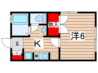 間取図 メゾンド・コリ－ヌ