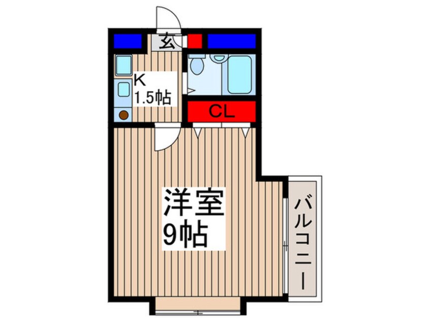 間取図 サニーサイド武蔵浦和