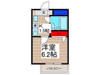 間取図 サニーサイド武蔵浦和