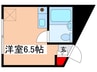 メゾン・レトア－ル 1Rの間取り