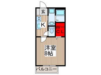 間取図 フローラ櫛引
