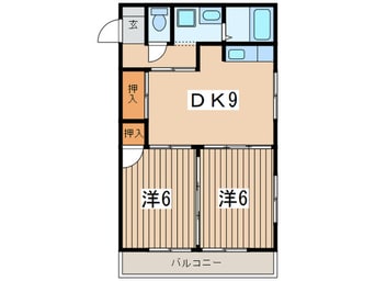 間取図 小野宮ビル