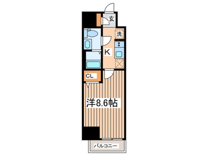 間取図 リテラス上野入谷