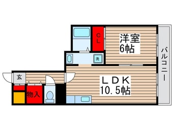 間取図 メゾン竹ヶ花