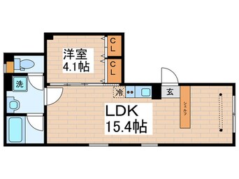 間取図 Sky Residence 新御徒町