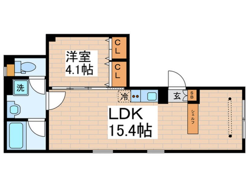 間取図 Sky Residence 新御徒町