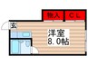 コーポFujisei 1Rの間取り