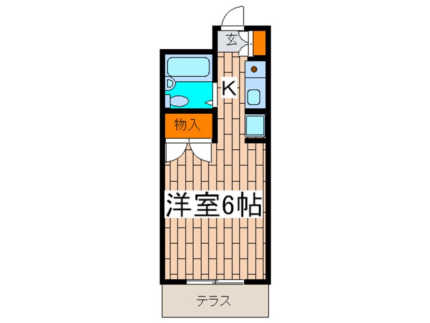 間取図 ガーデンヒルズ立川