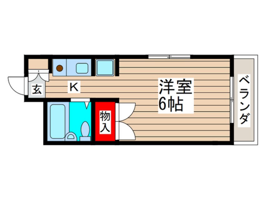 間取図 ガーデンヒルズ立川