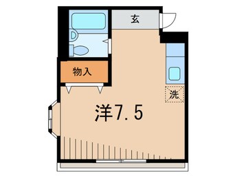 間取図 カメリア祐天寺