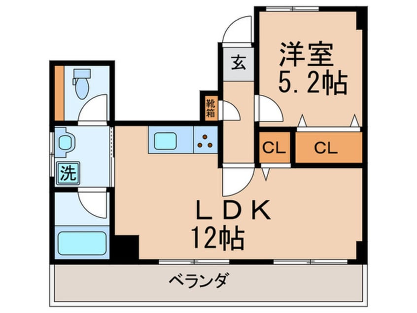 間取図 フレンドリ－かわかみ