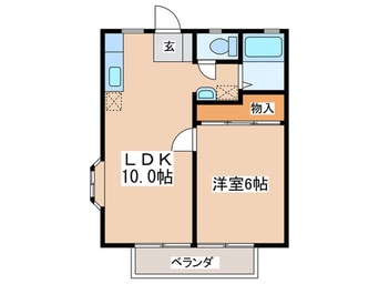 間取図 ハイツミネルバ