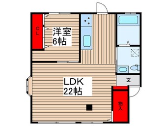 間取図 エミネンス富士見