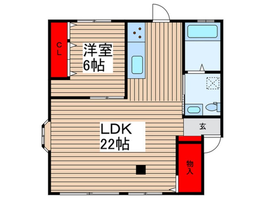 間取図 エミネンス富士見