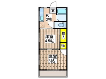 間取図 湘南グリ－ンハイム