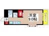 オネスティ船橋六番館 1Rの間取り