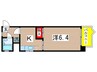 ＭＦ１０ビル 1Kの間取り