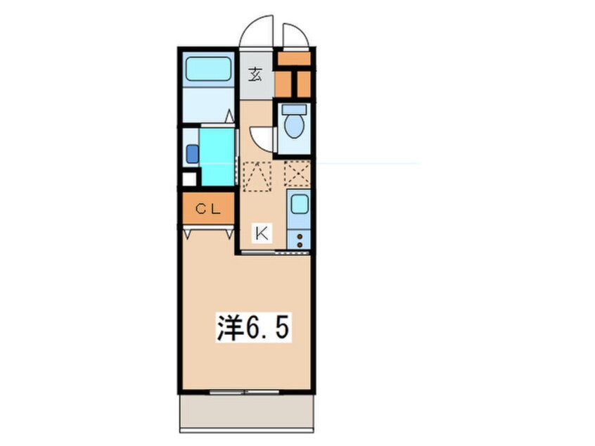 間取図 クレインリング丸山台