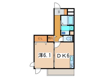 間取図 クレインリング丸山台