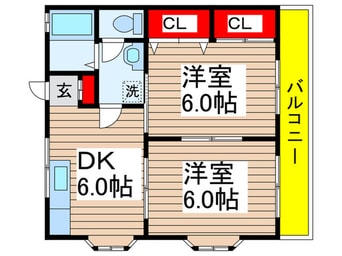 間取図 小西ハイツ