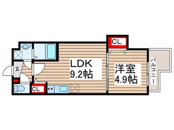 間取図 金太郎ヒルズ255