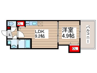 間取図 金太郎ヒルズ255