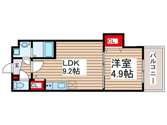 間取図 金太郎ヒルズ255