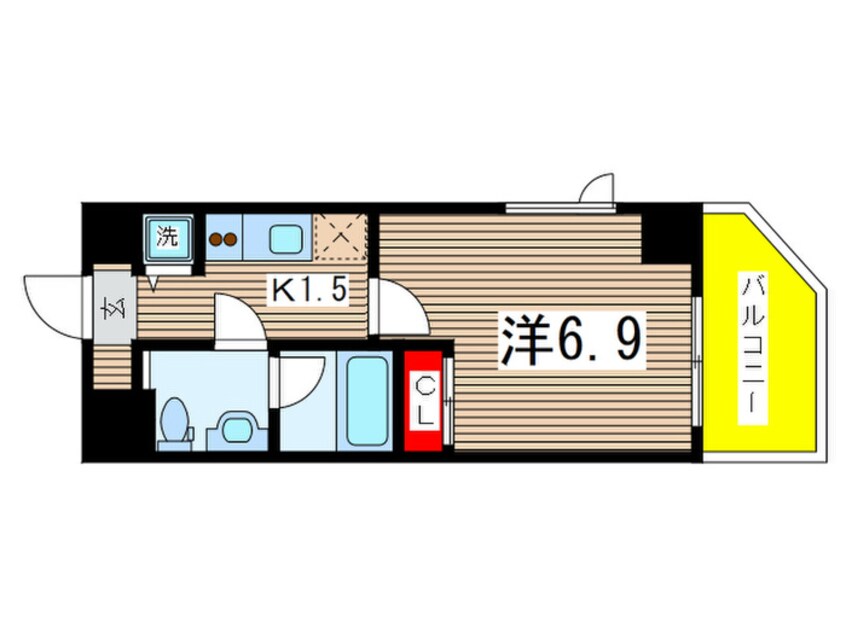 間取図 シェ・ルイ