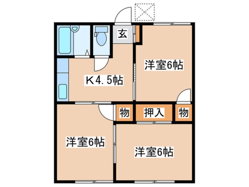 間取図 セトハイツＣ