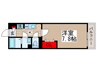 TOMATOⅡ 1Kの間取り