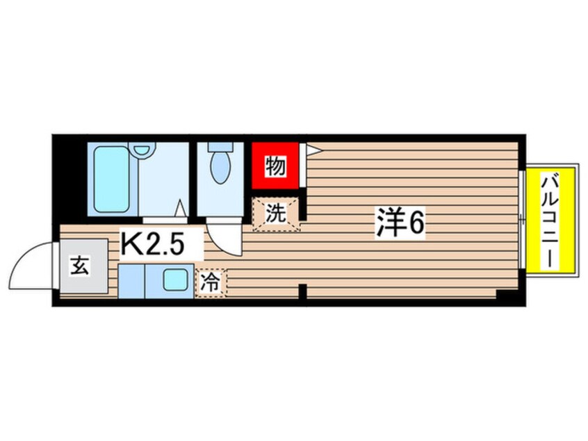 間取図 コ－トヴィレッジ